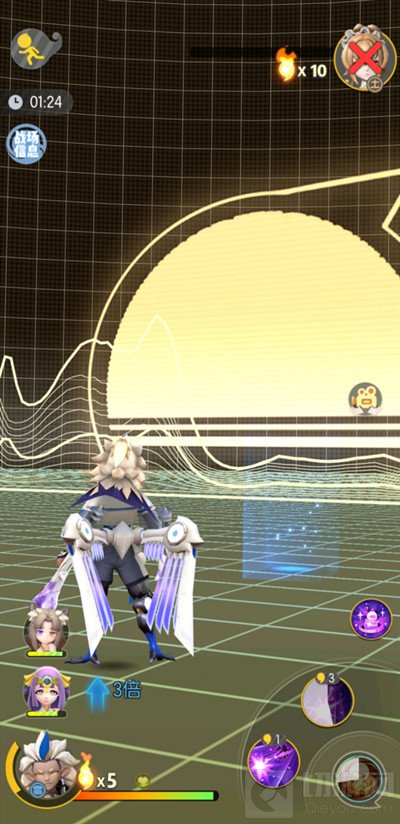 一起来捉妖土属性行者战场通关阵容