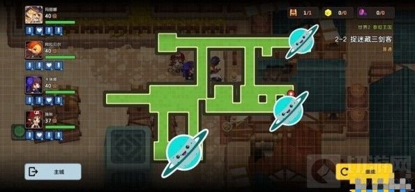 坎公骑冠剑捉迷藏三剑客任务图文攻略