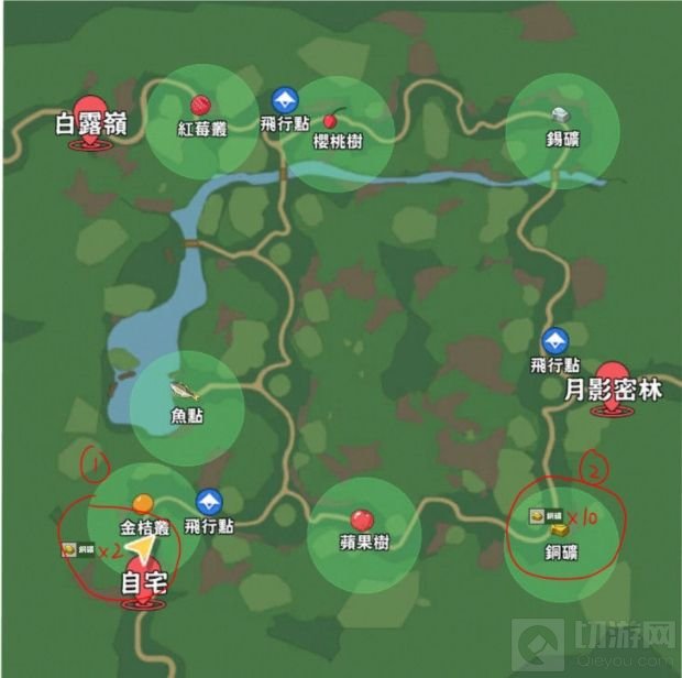 小森生活朝晖森林资源