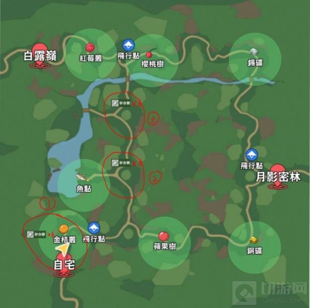 小森生活朝晖森林资源