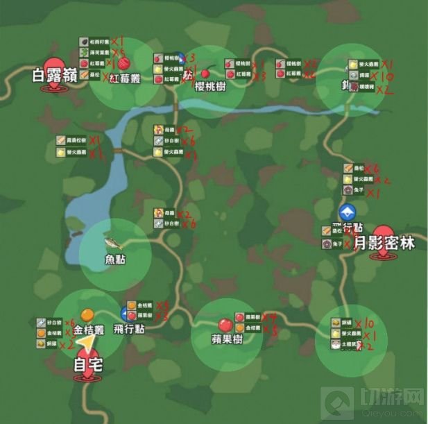 小森生活朝晖森林资源