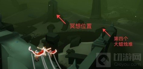 光遇在远古战场中央冥想在哪里 在远古战场中央冥想位置