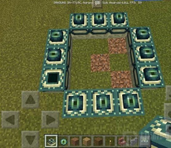 我的世界手游末地传送门怎么做 末地传送门制作方法