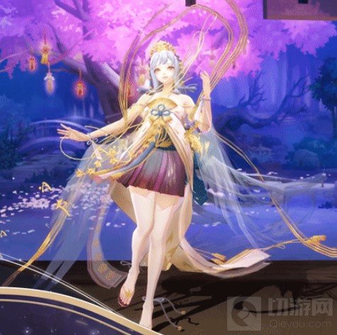 阴阳师紧那罗六律羽声怎么样 紧那罗花合战皮肤展示