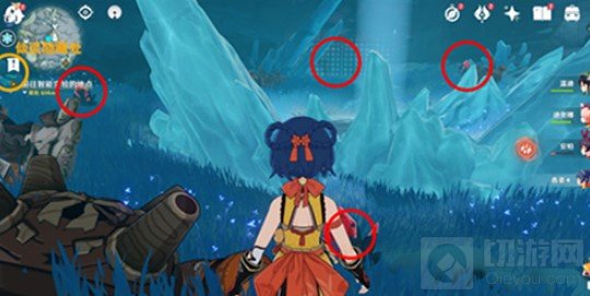 原神手游雪葬之都近郊解冻碎片在哪 山中之物解冻碎片第三个