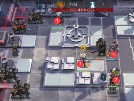 明日方舟WD-8单核镀层低配通关攻略 遗尘漫步银灰带队打法