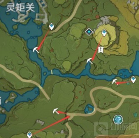 原神最新1.4采矿点位置分享 1.4采矿最快路线刷新时间介绍