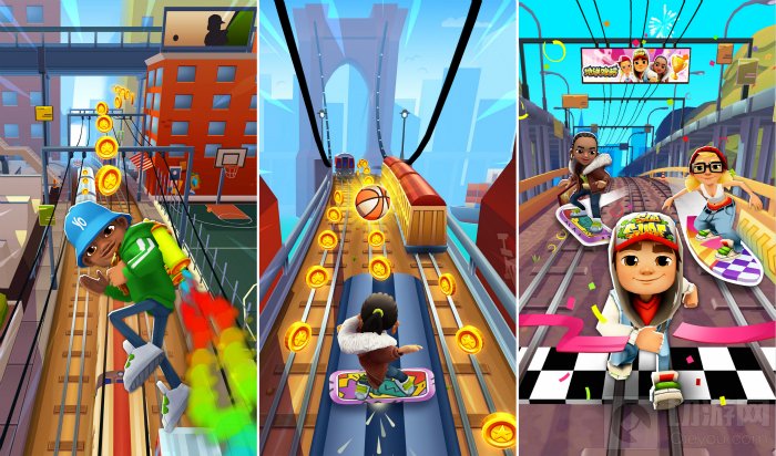 地铁跑酷纽约版本劳动节地图上线 游览纽约的标志性建筑