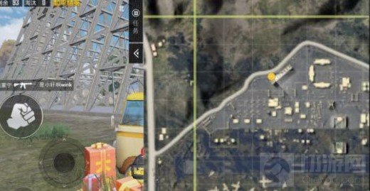 和平精英军事基地空中走廊在哪 军事基地空中走廊打卡点位置