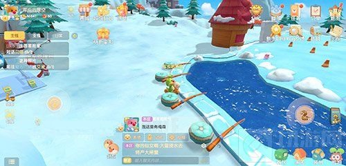 摩尔庄园手游雪山钓鱼场在哪里 摩尔庄园雪山钓鱼场位置大全