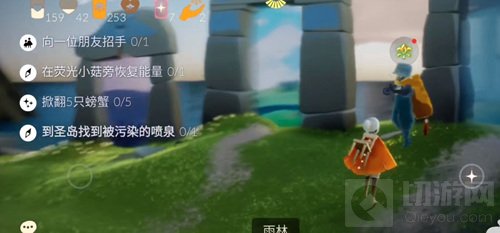 光遇圣岛被污染的喷泉在哪里 圣岛被污染的喷泉位置一览