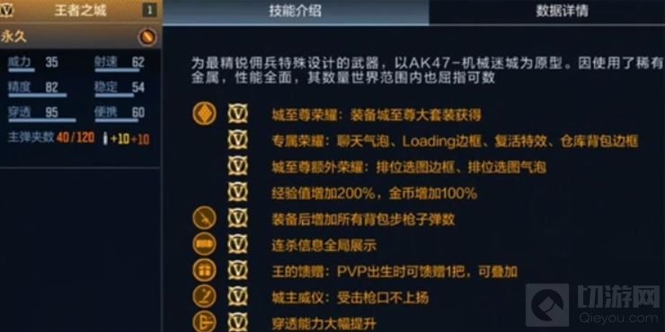 cf手游王者之城上线时间一览 cf全新武器王者之城属性介绍