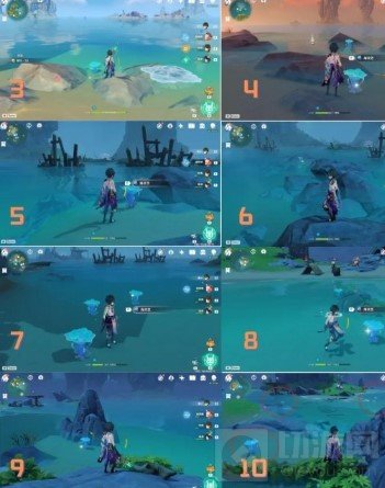 原神万叶突破材料要什么 海灵芝位置海岛海灵芝采集路线推荐