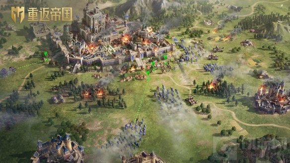 每一寸疆土都必须守护 即时操作战略手游重返帝国开启预约