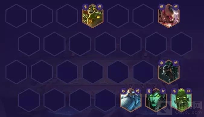 云顶之弈手游丧尸九五阵容推荐 11.13丧尸大头装备运营