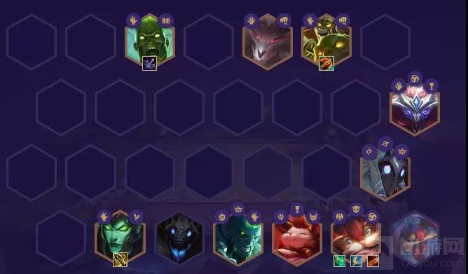 云顶之弈手游丧尸九五阵容推荐 11.13丧尸大头装备运营