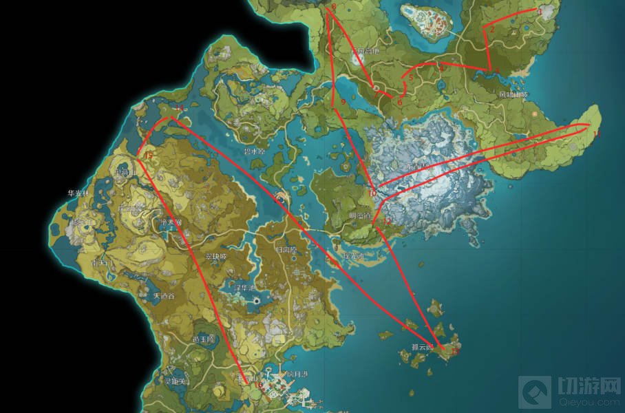 原神最新快速抓晶蝶路线分享 原神怎么样能快速抓晶蝶的