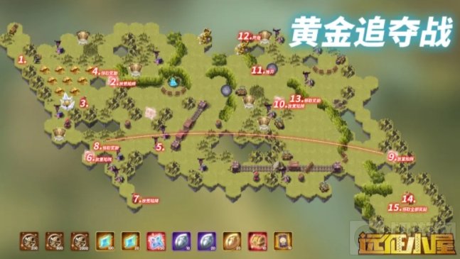剑与远征黄金追夺战攻略 剑与远征奇境探险黄金追夺战路线