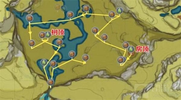 原神盤岩之路全收集攻略 盤岩之路任务100%收集详细流程