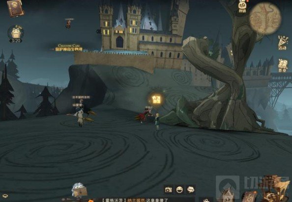 哈利波特魔法觉醒在禁林边缘线索 在禁林边缘拼图碎片位置