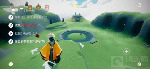 光遇9.30任务攻略大全 9月30日在云野的锦鲤池旁冥想位置