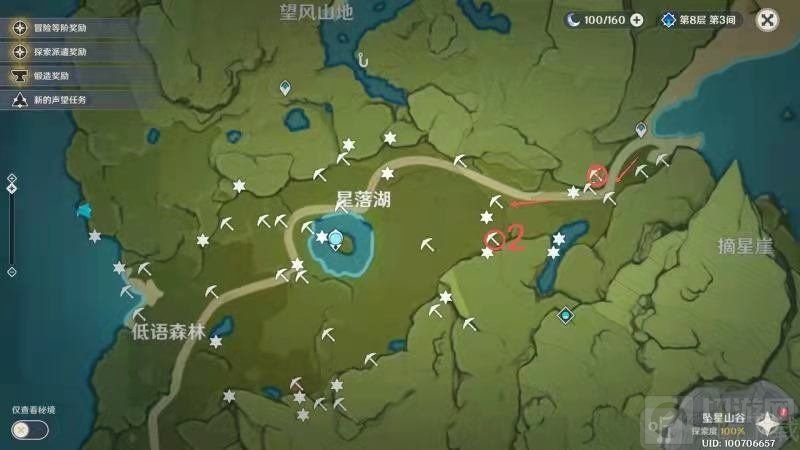 原神悠风之路宝箱位置大全 悠风之路逐月符宝箱位置全收集