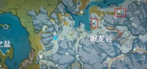 原神星银矿石位置大全 原神龙脊山脉星银矿石分布图坐标汇总