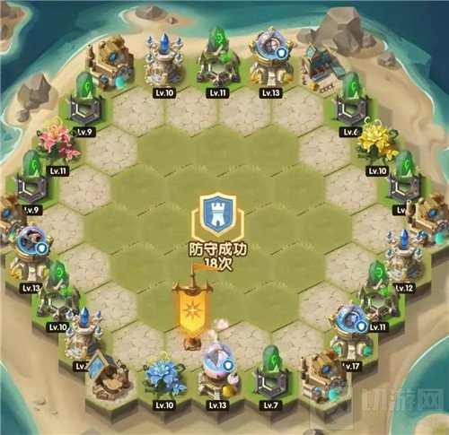 剑与远征狂澜夺金2.0玩法攻略 狂澜夺金2.0建筑布局图一览