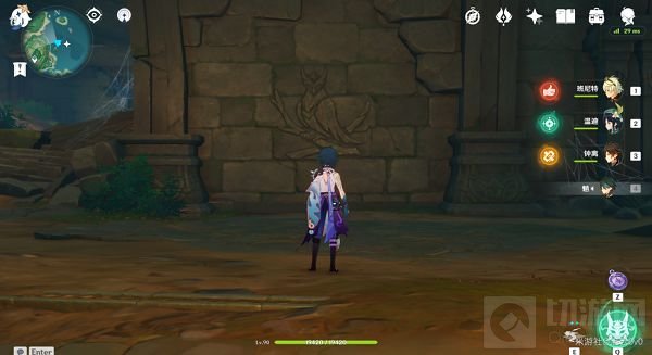 原神千来神祠解密攻略 鹤观岛千来神祠雷神瞳石板位置分享