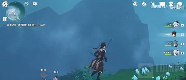 原神千来神祠神供奉栖木任务攻略 千来神祠栖木和羽毛位置