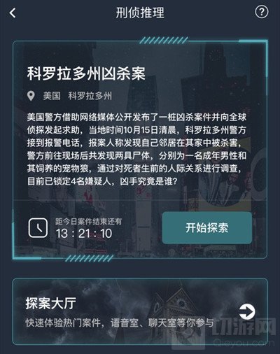 犯罪大师科罗拉多州凶杀案凶手是谁 科罗拉多州凶杀案答案