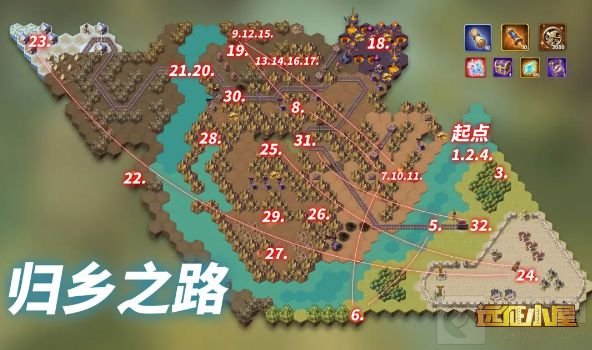 剑与远征归乡之路攻略 剑与远征新奇境归乡之路通关路线推荐