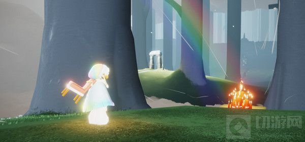 光遇雨林彩虹下的蜡烛在哪 光遇雨林彩虹下的蜡烛位置攻略