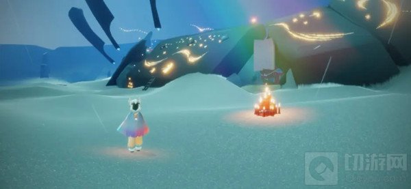 光遇墓土彩虹下的蜡烛在什么地方 找到暮土彩虹下的蜡烛位置