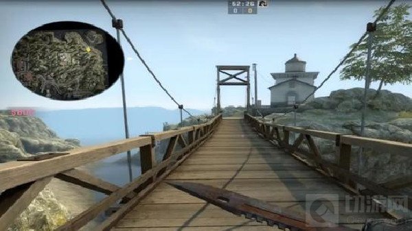 csgo神秘小镇酒店在哪 神秘小镇码头停泊处喷涂鸦位置攻略