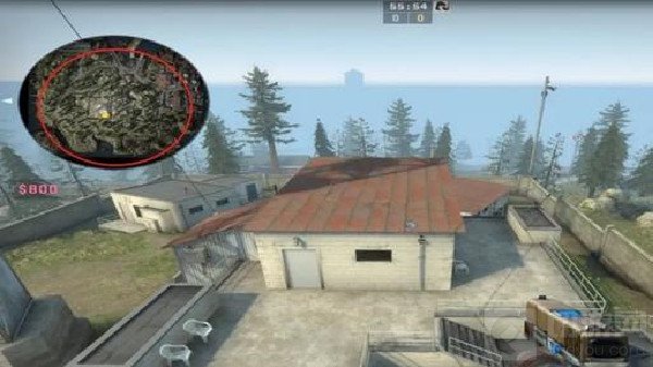 csgo神秘小镇酒店在哪 神秘小镇码头停泊处喷涂鸦位置攻略