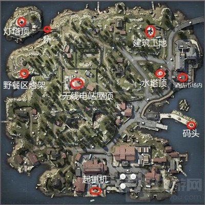 csgo神秘小镇酒店在哪 神秘小镇码头停泊处喷涂鸦位置攻略