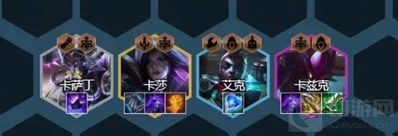 云顶之弈变异卡莎螳螂最强阵容搭配推荐 变异战士阵容
