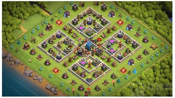 部落冲突12本最强阵型推荐链接复制分享 部落冲突阵型图解