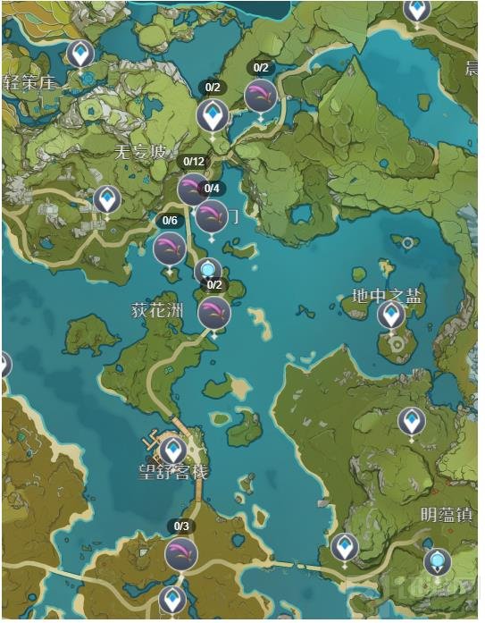 《原神》马尾获取方法及位置分布图 马尾怎么获得