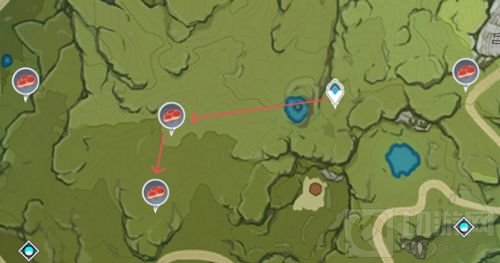 原神兽肉采集位置路线图一览 兽肉采集详细图片位置