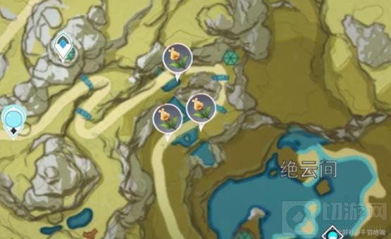 原神金鱼草获取方法及位置分布图 原神金鱼草在哪