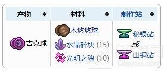 泰拉瑞亚吉克球合成方法 泰拉瑞亚吉克球怎么获得