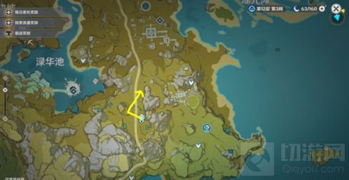 原神萃华木分布位置图 原神萃华木在哪