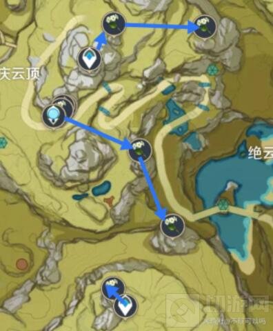 原神清心采集路线图 原神魈突破材料采集路线推荐