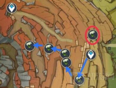 原神清心采集路线图 原神魈突破材料采集路线推荐