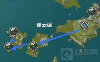 原神清心采集路线图 原神魈突破材料采集路线推荐