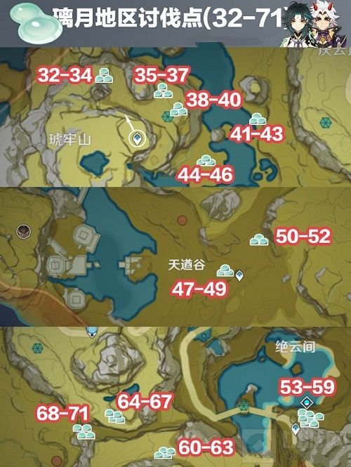 原神史莱姆位置分布图 原神史莱姆位置汇总一览2022