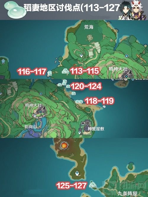 原神史莱姆位置分布图 原神史莱姆位置汇总一览2022