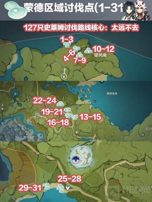 原神史莱姆位置分布图 原神史莱姆位置汇总一览2022
